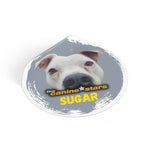 Sugar (By It's Beegee) Round Vinyl Stickers