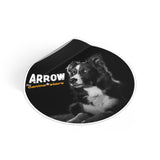 Arrow (By It's Beegee) Round Vinyl Stickers