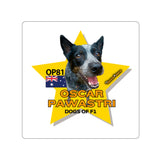 Oscar Pawastri from Dogs of F1 (By It's Beegee) Die-Cut Stickers