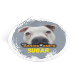 Sugar (By It's Beegee) Round Vinyl Stickers