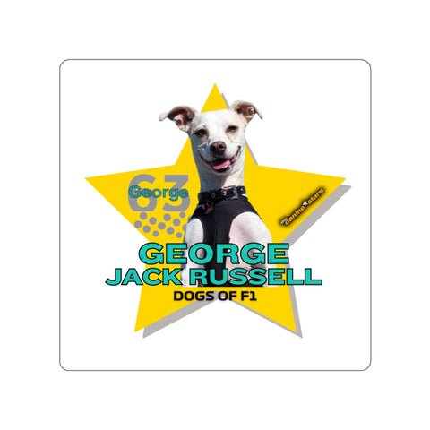 Adesivo JDM Jack Russell Terrier - Die Cut 190x70 Mm - Alta Qualità Per Auto, Laptop, Finestre