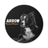 Arrow (By It's Beegee) Round Vinyl Stickers