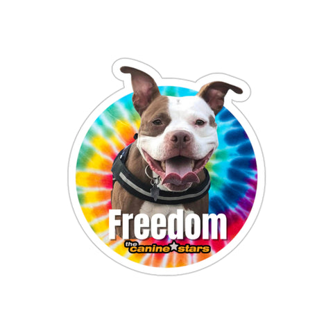 Freedom (By It's Beegee) Die-Cut Stickers