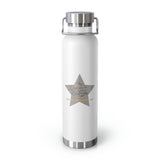 Canine Stars Copper Vacuum Insulated Bottle, 22oz